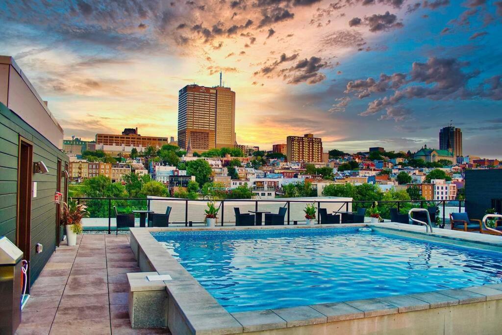 Condo 2 Ch - 500M Vieux-Quebec & Gym Экстерьер фото