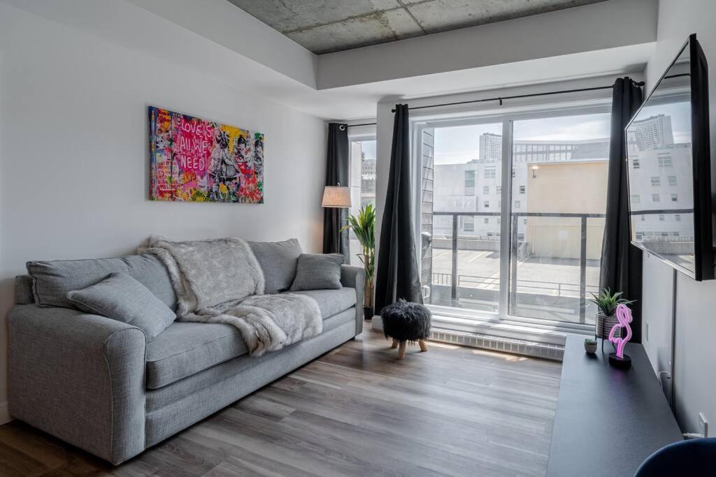 Condo 2 Ch - 500M Vieux-Quebec & Gym Экстерьер фото