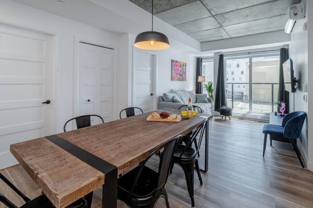 Condo 2 Ch - 500M Vieux-Quebec & Gym Экстерьер фото